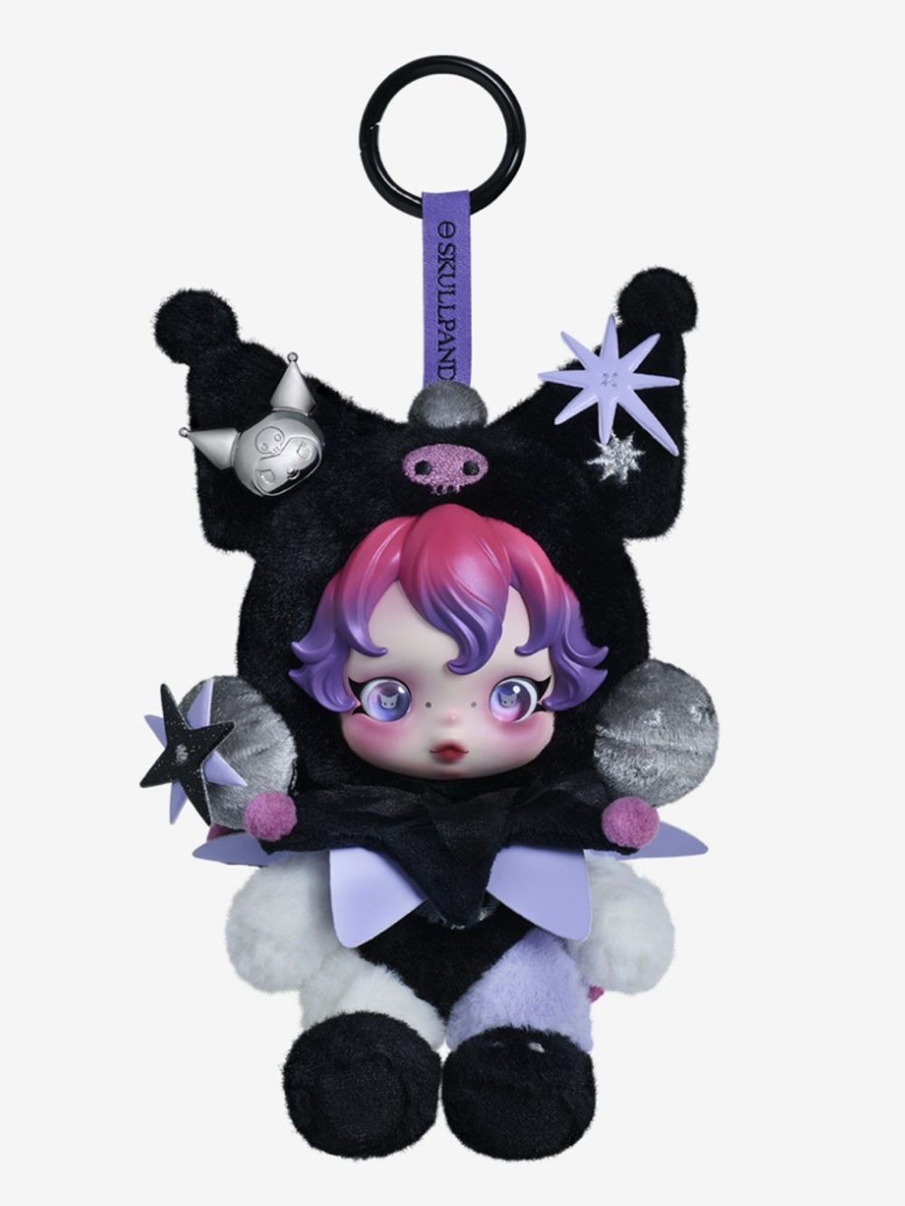 POP MART x SKULLPANDA KUROMI PLUSH